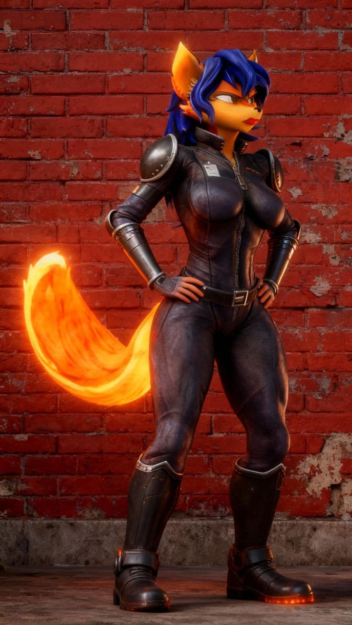 Carmelita Fox in Action