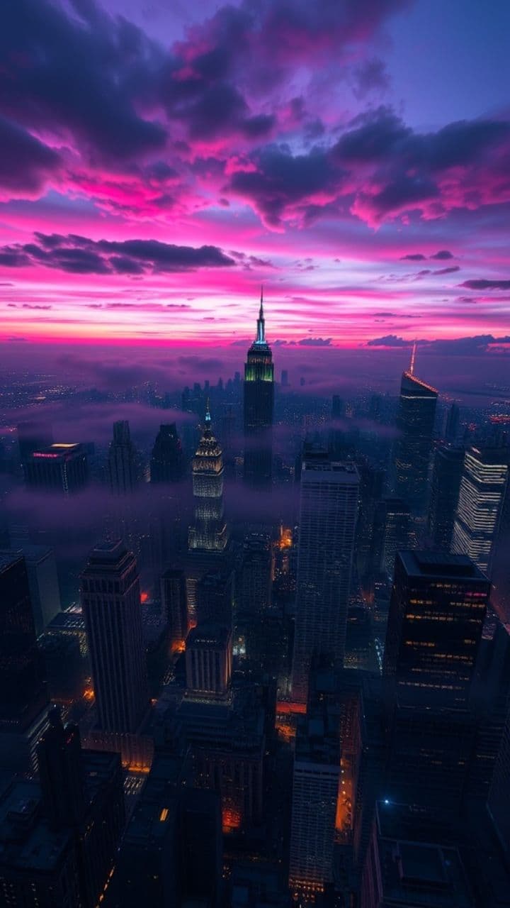 Urban Night Reflections