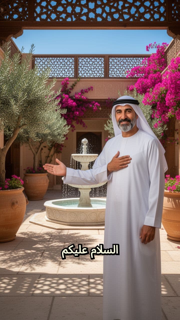 تحية السلام عليكم ورحمة الله وبركاته