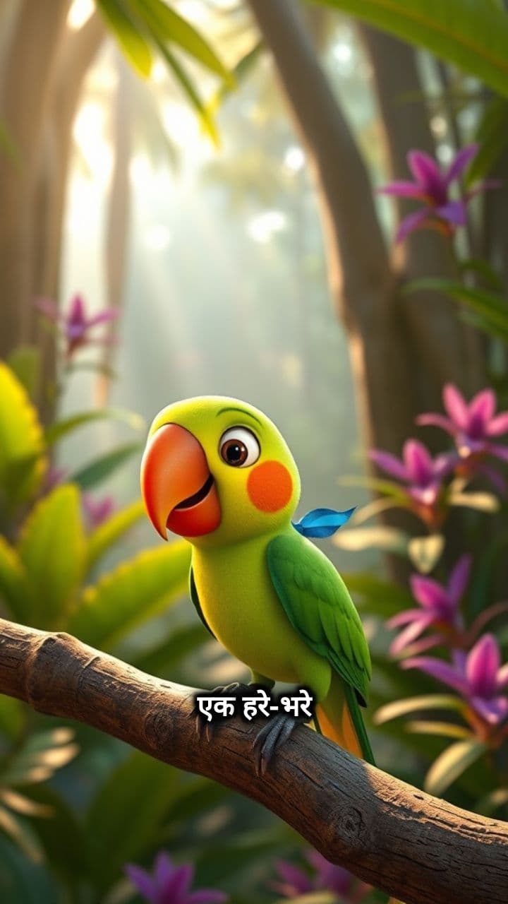 मीठू और गोलू की दोस्ती