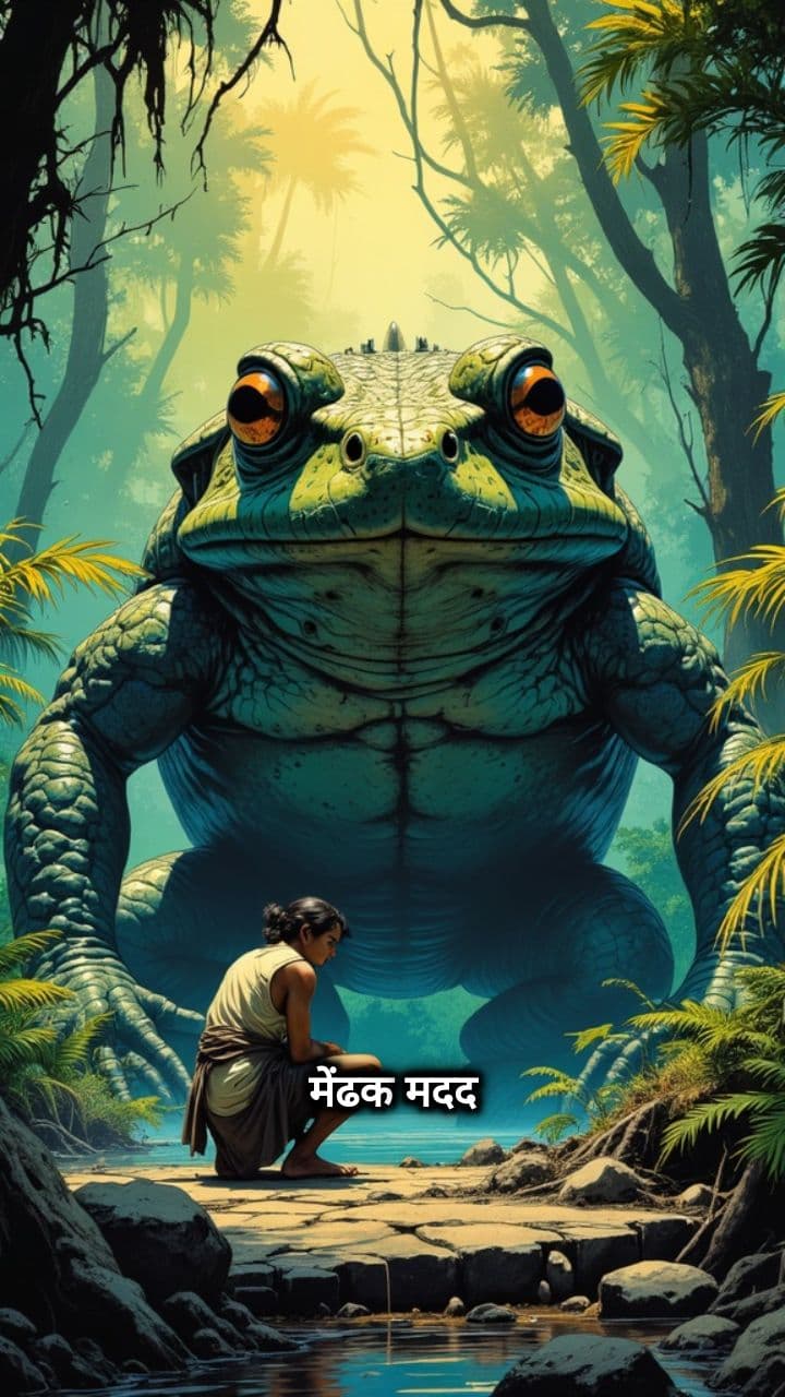 का-संगी और मेंढक का युद्ध