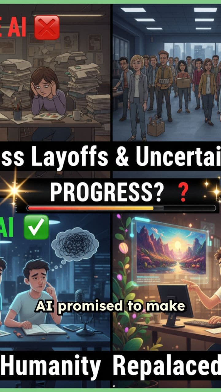 AI Progress Without Purpose