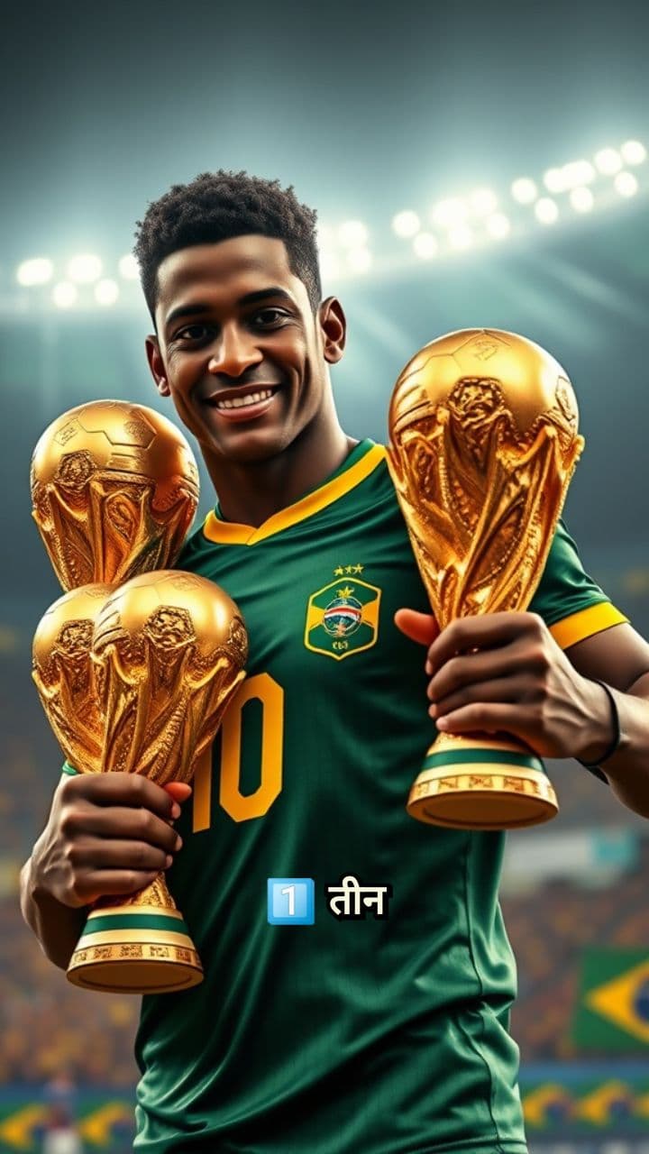 फुटबॉल के महानतम खिलाड़ी की उपलब्धियाँ