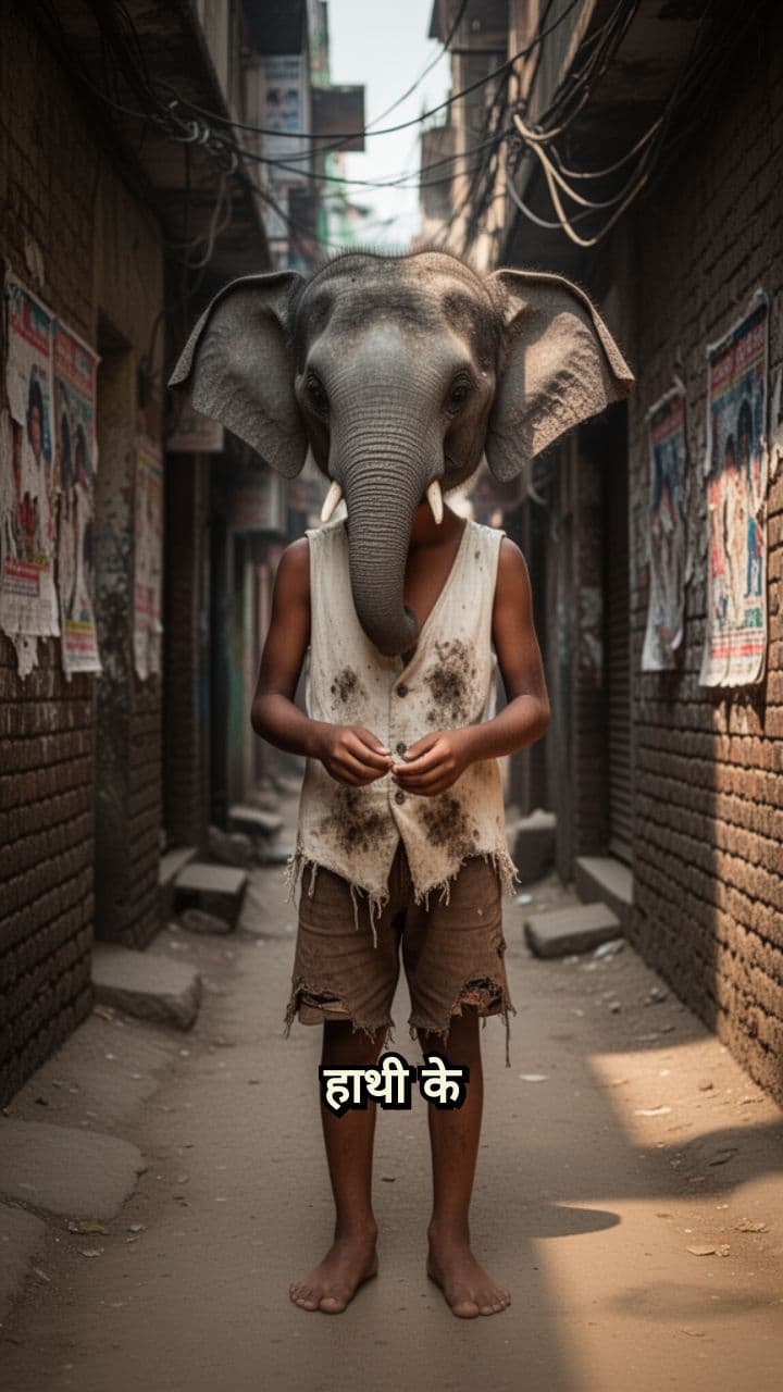 हाथी सिर वाले बच्चे की नई शुरुआत