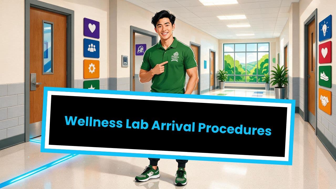 Wellness Lab Arrival Procedures
