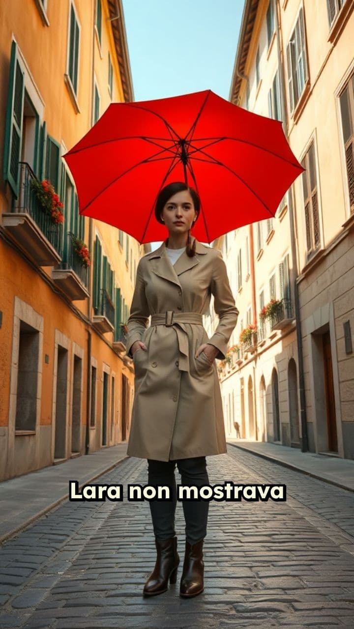 L'ombrello rosso di Lara