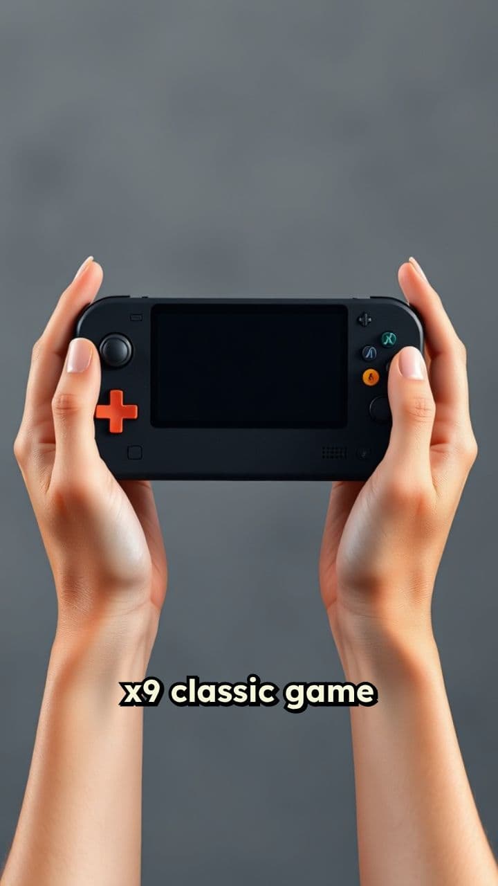 X9 Handheld Classic Game Console