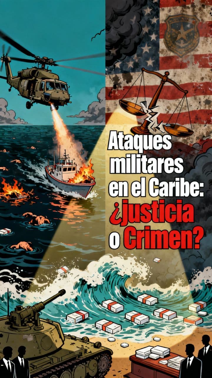 Ataques militares en el Caribe: ¿justicia o crimen?