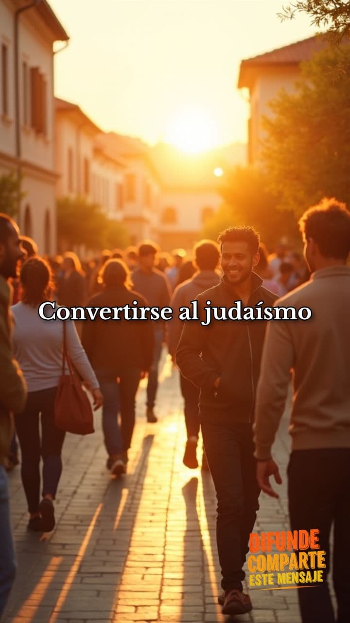 El proceso de conversión al judaísmo