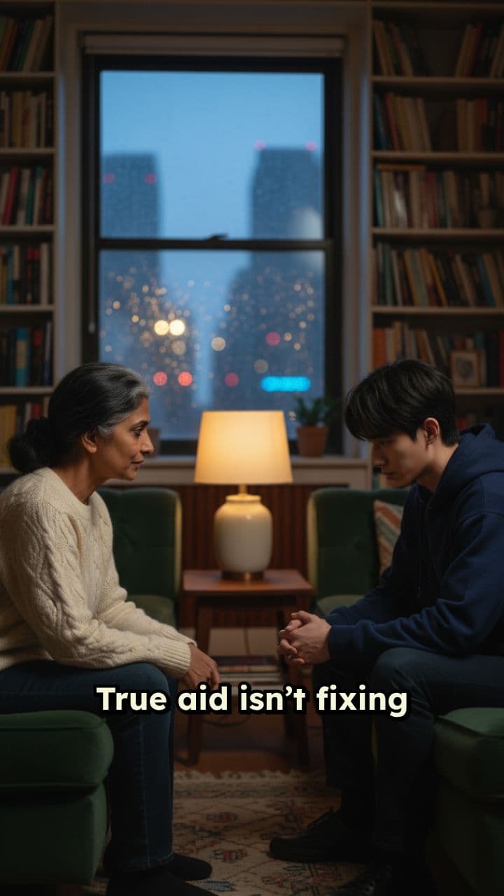 Compassion Means Stepping Back