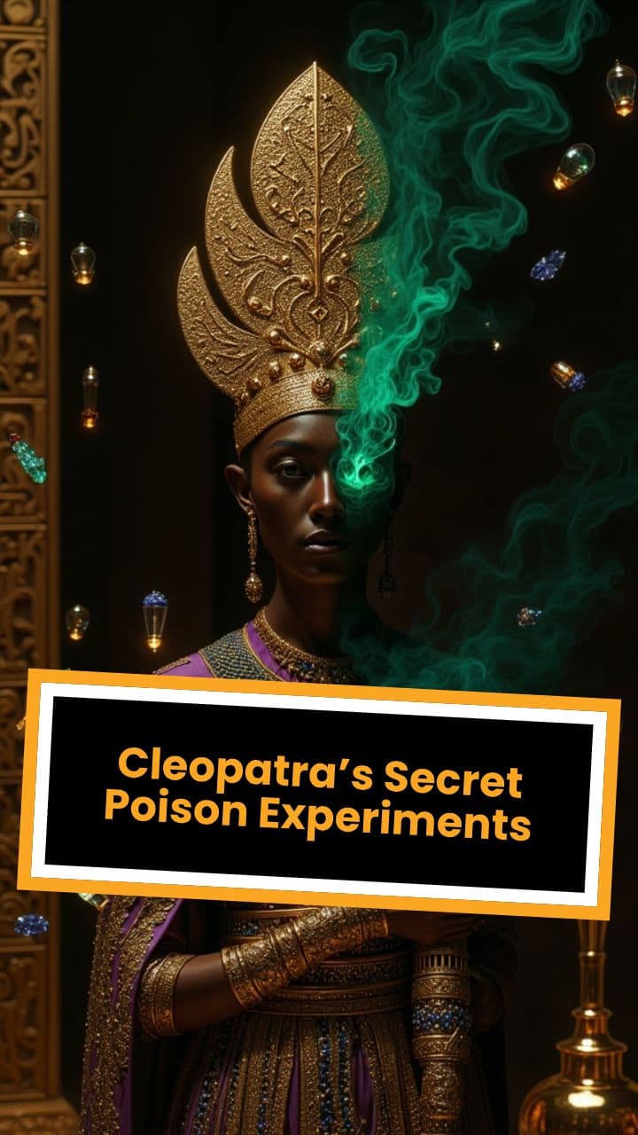 Cleopatra’s Secret Poison Experiments