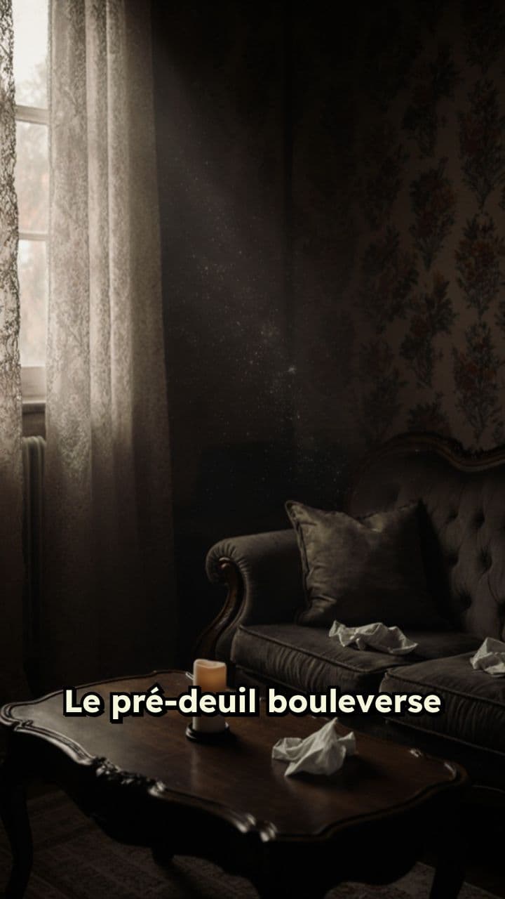 Le pré-deuil : un silence pesant