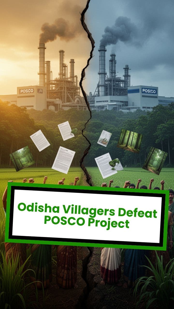 Odisha Villagers Defeat POSCO Project