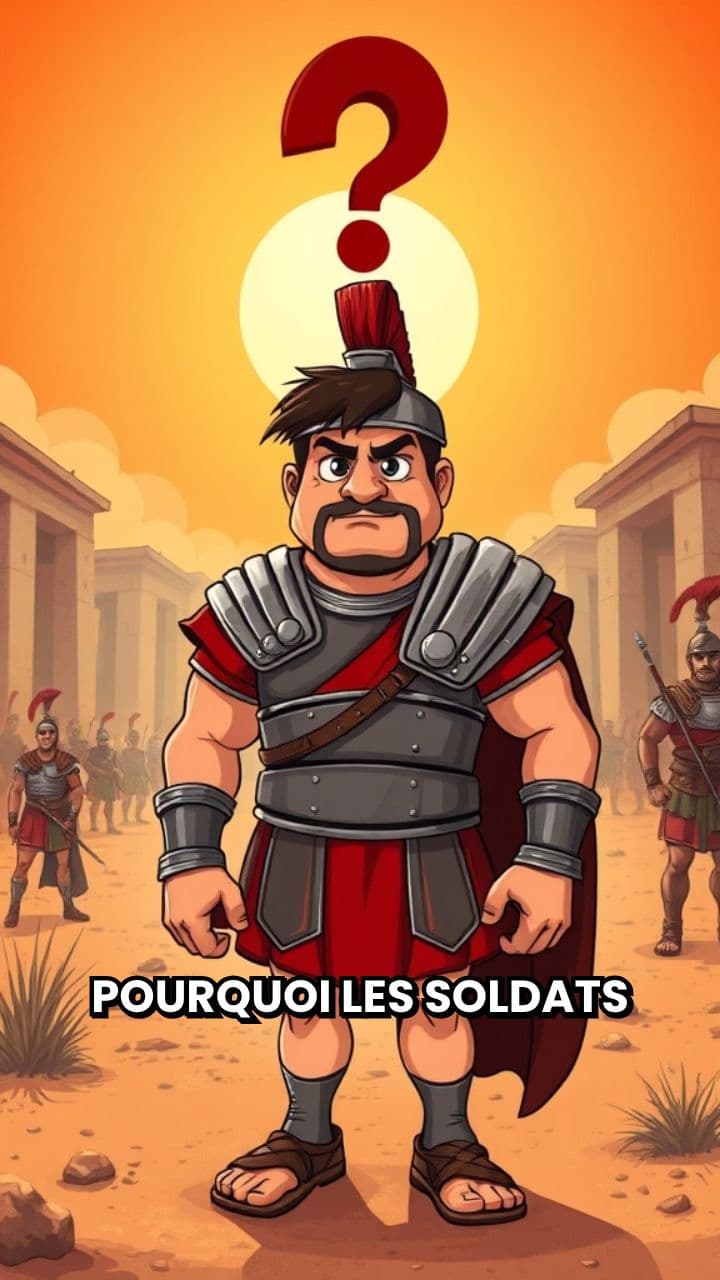 Les sandales des soldats romains