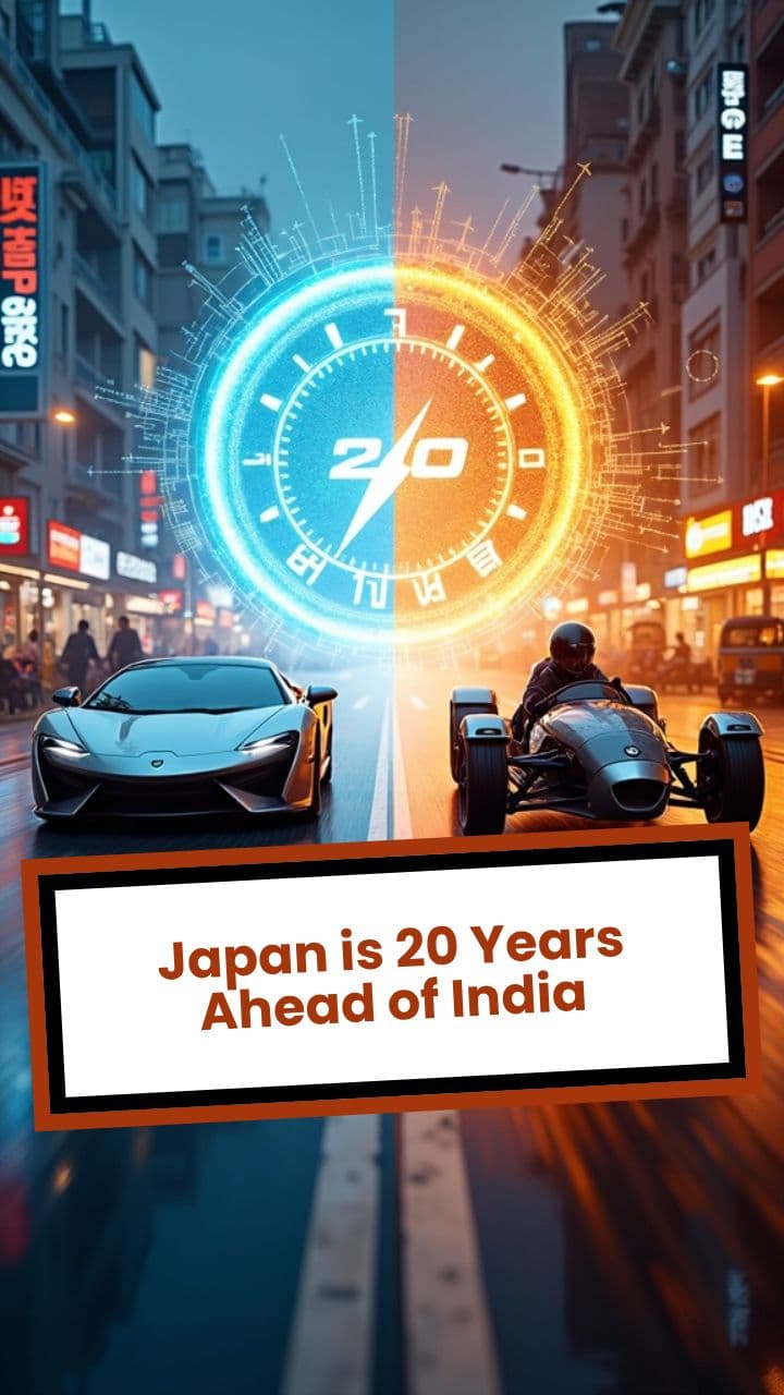 Japan is 20 Years Ahead of India