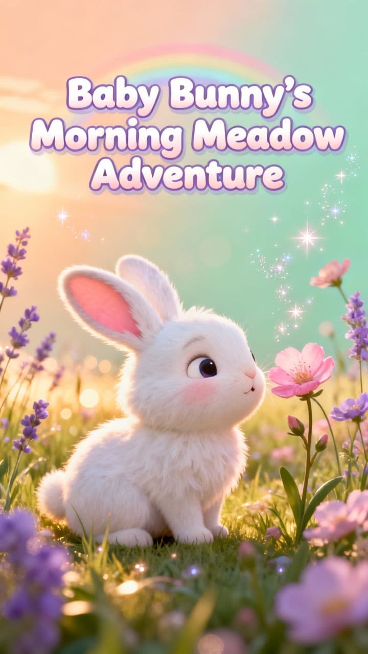 Baby Bunny’s Morning Meadow Adventure