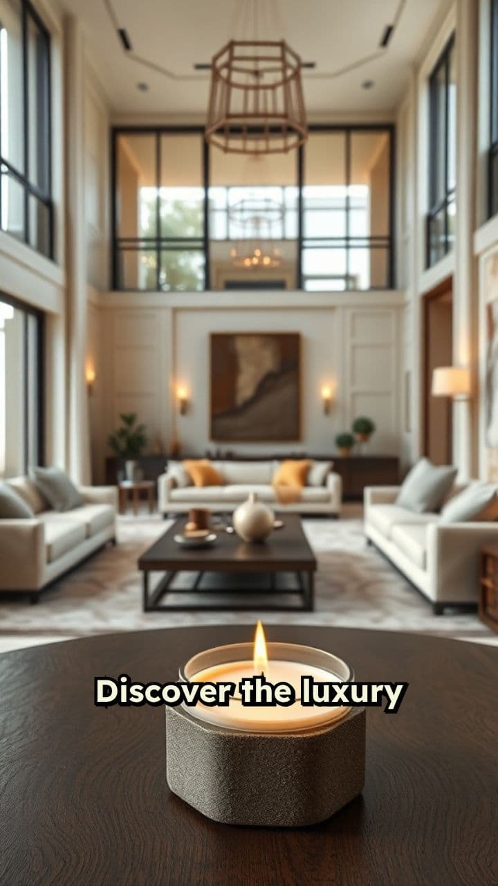 Candle Dust & Wood Wick Luxury