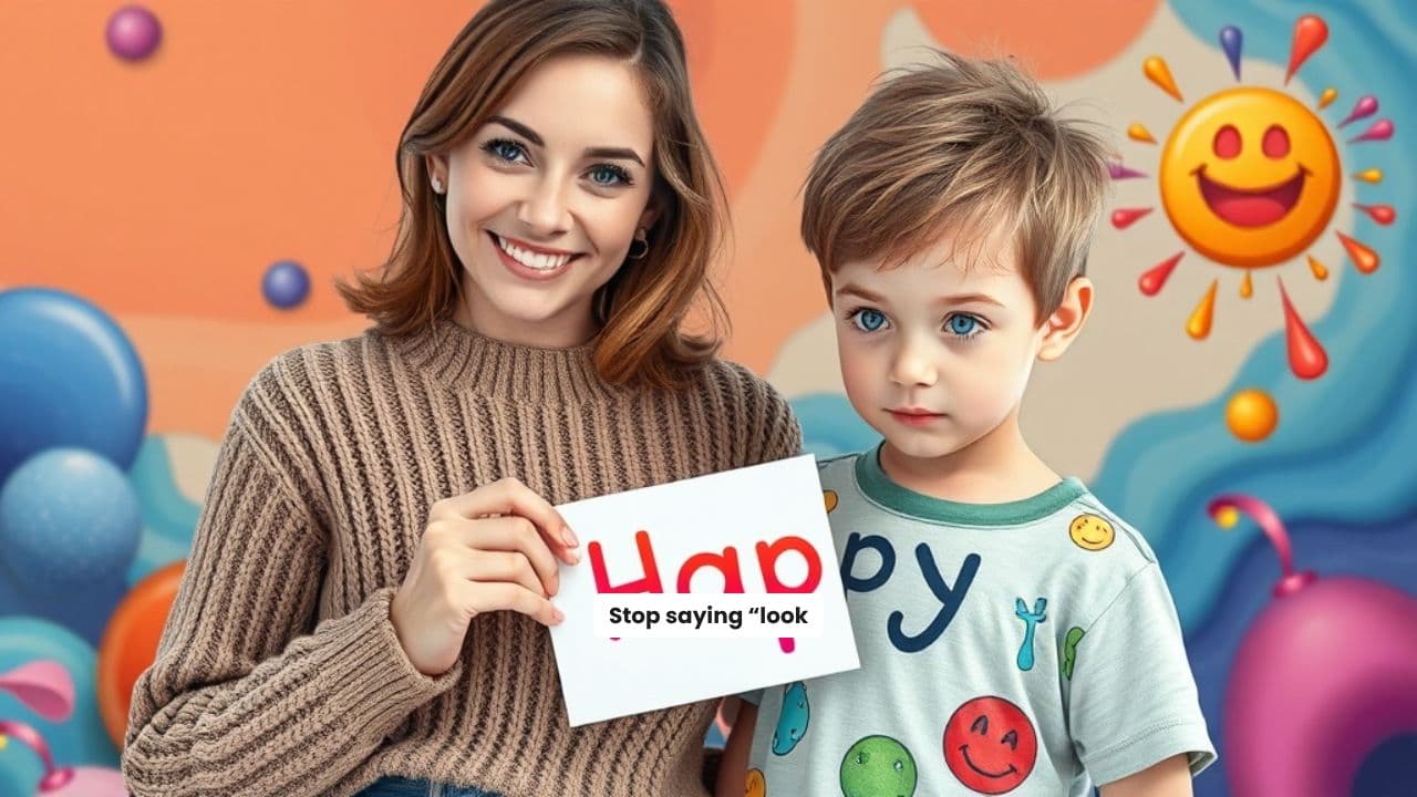 Coaching Emotion Words for Kids