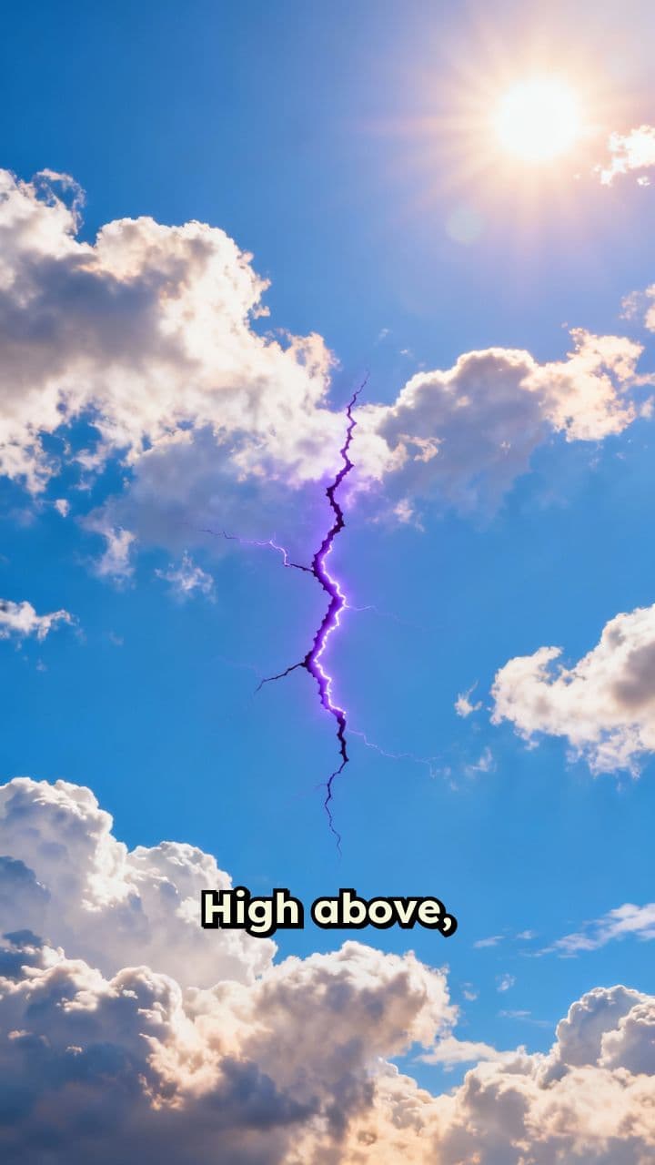 The Sky's Purple Rift