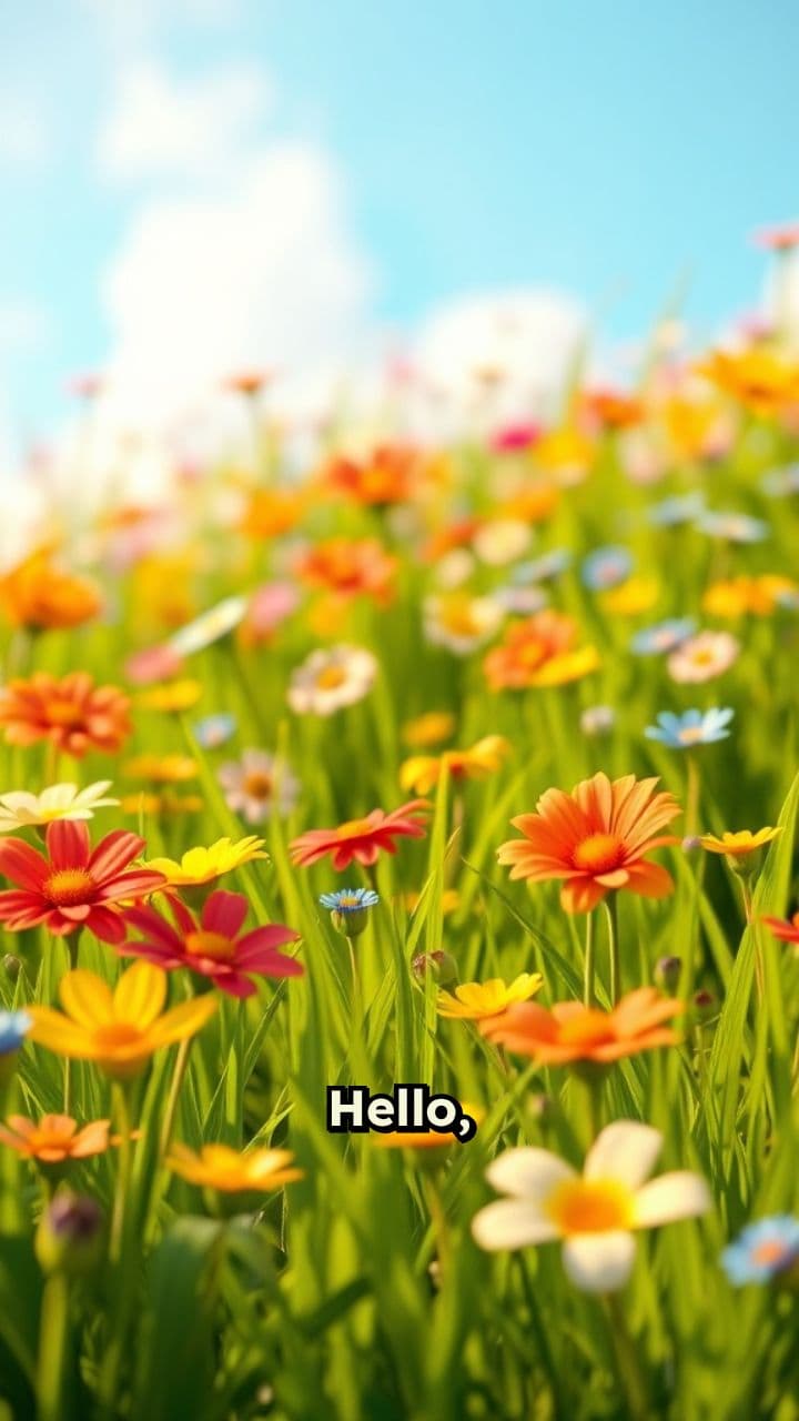 The Happy Little Bunny 🐰🌼