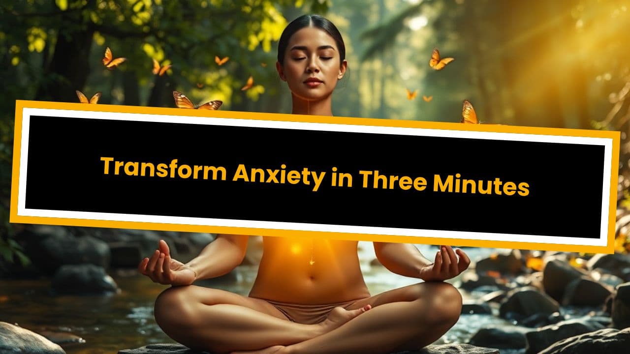 Transform Anxiety in Three Minutes