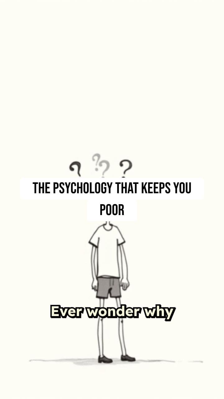 The Psychology That Keeps You Poor