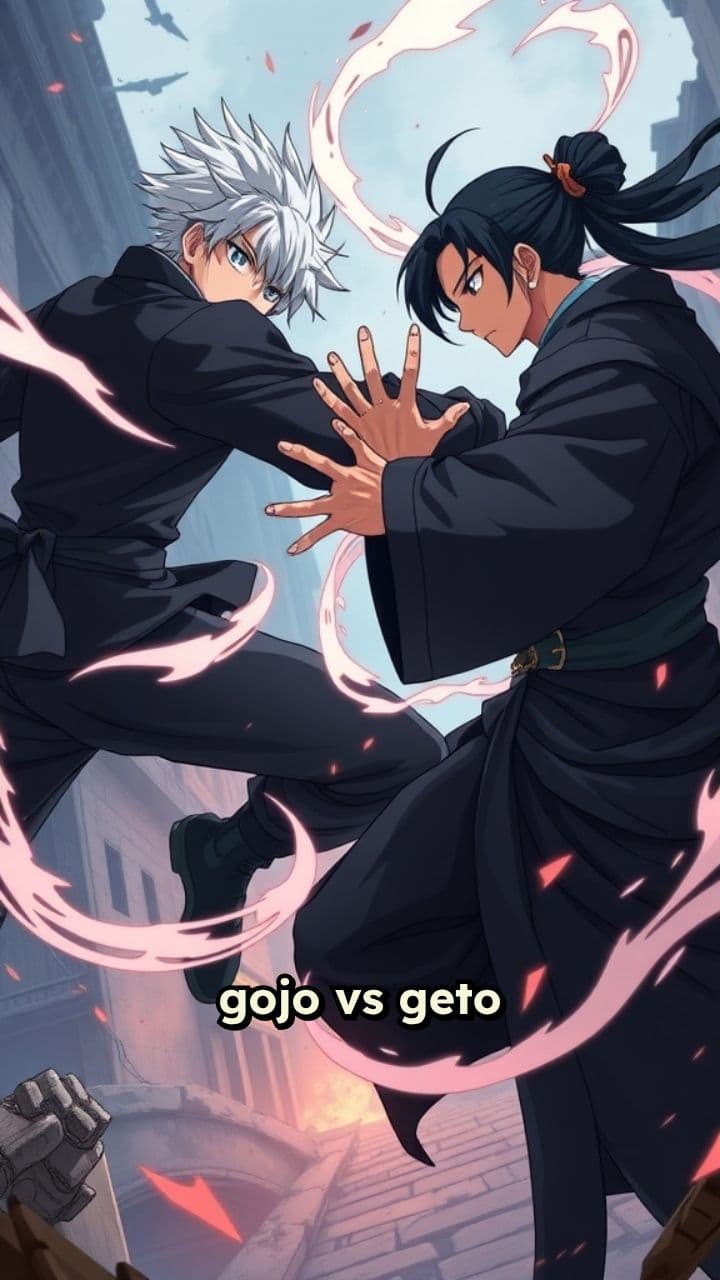 Gojo vs Geto Showdown