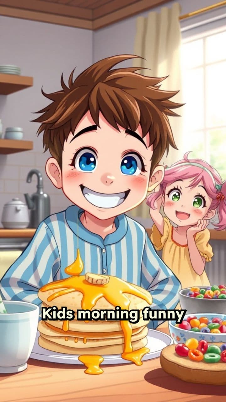 Funny Kids Morning Routine
