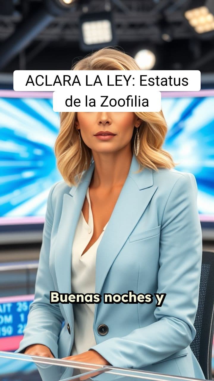 Aclaración Legal: La Zoofilia y la Ley