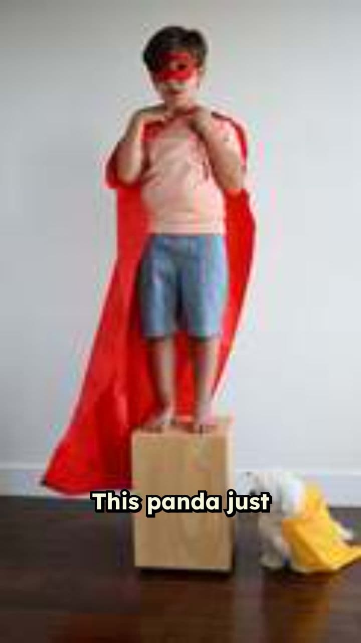 Panda's Unlikely Friendship with Puppy