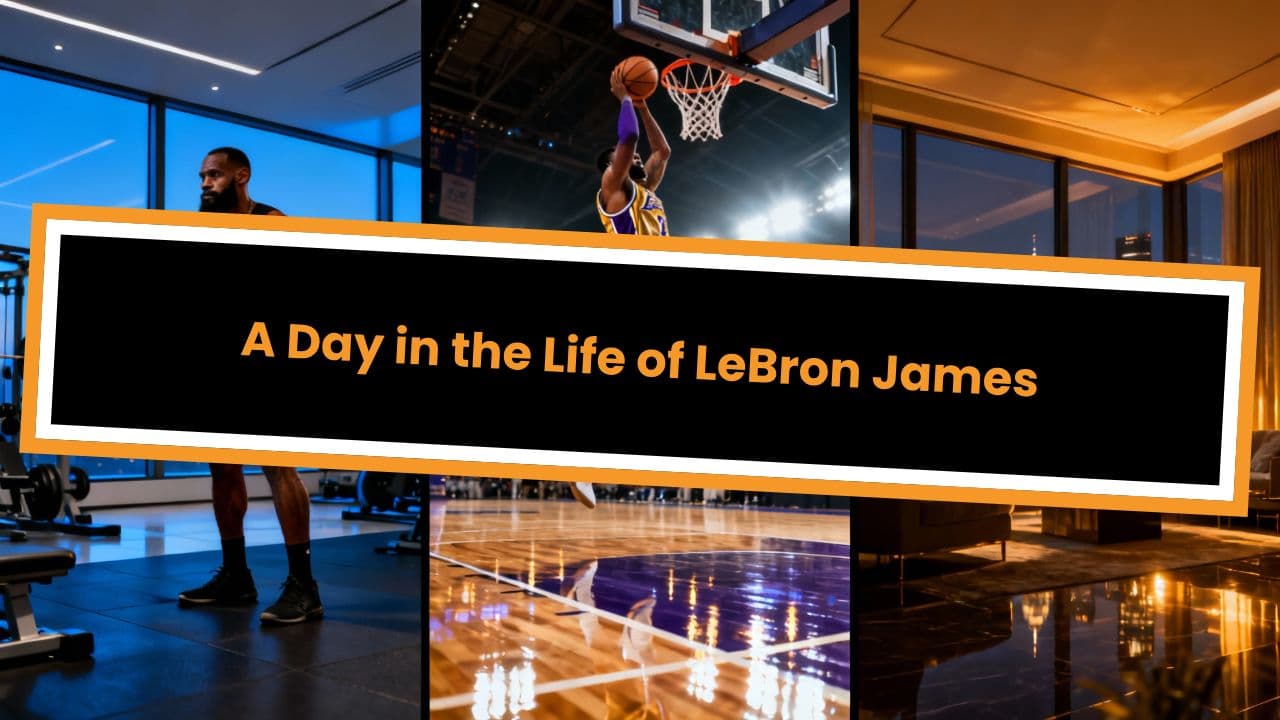A Day in the Life of LeBron James