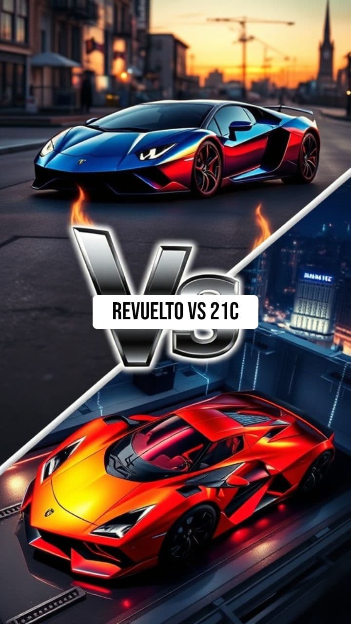 Lamborghini Revuelto Vs Czinger 21C - Hypercar Showdown