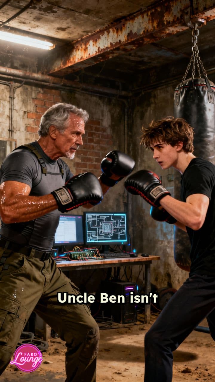 Uncle Ben Trains Spider-Man