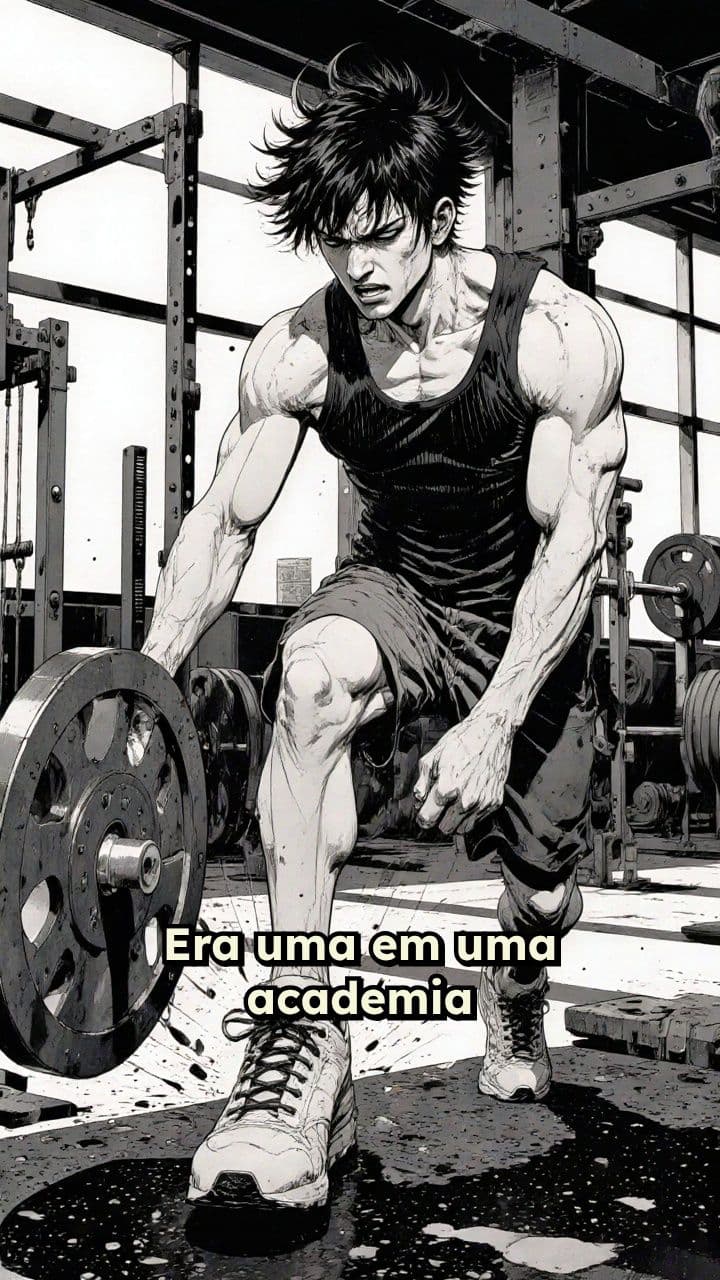 Anilha cai e machuca pé na academia