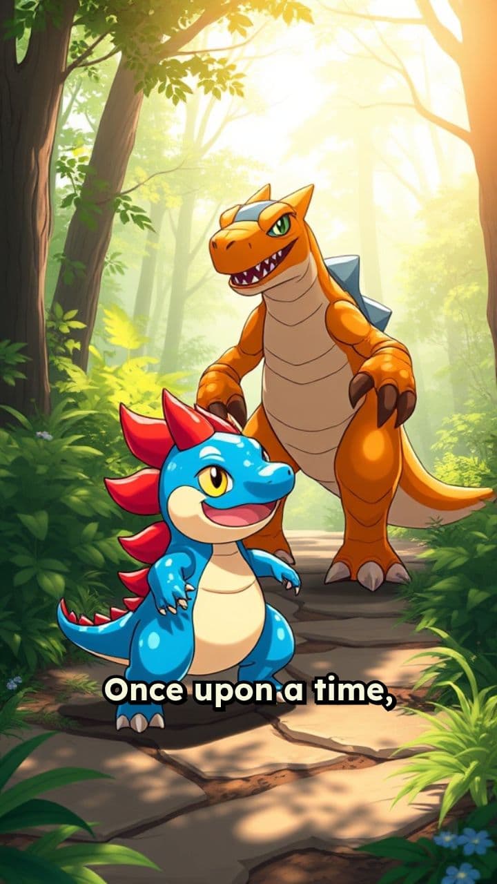 Battle for Dominance: Totodile vs. Agumon