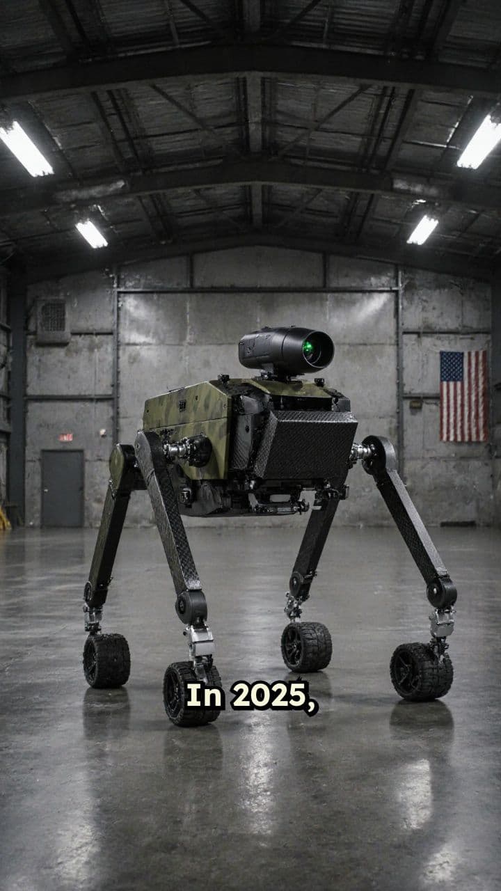 U.S. Military Deploys Robotic Dogs