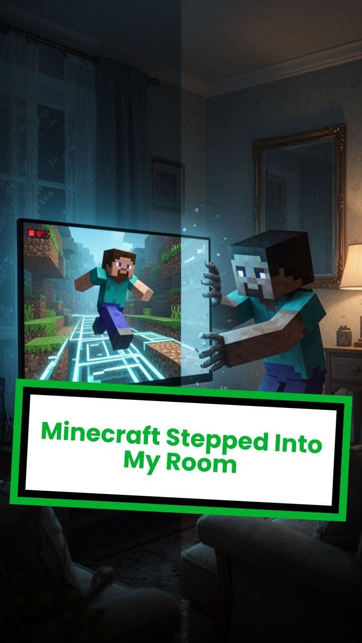 Minecraft Stepped Into My Room