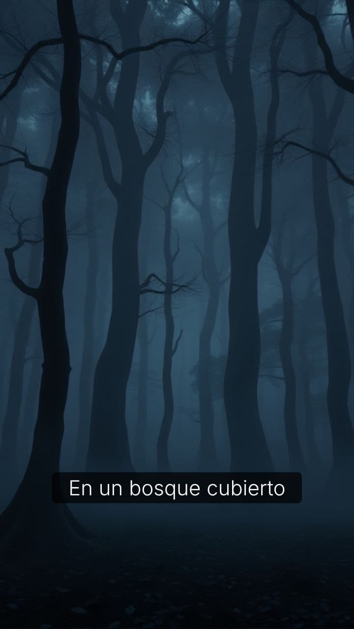 Luna y Héctor en el bosque mágico