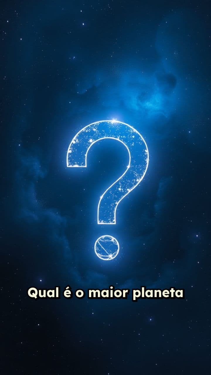 Maior Planeta do Sistema Solar