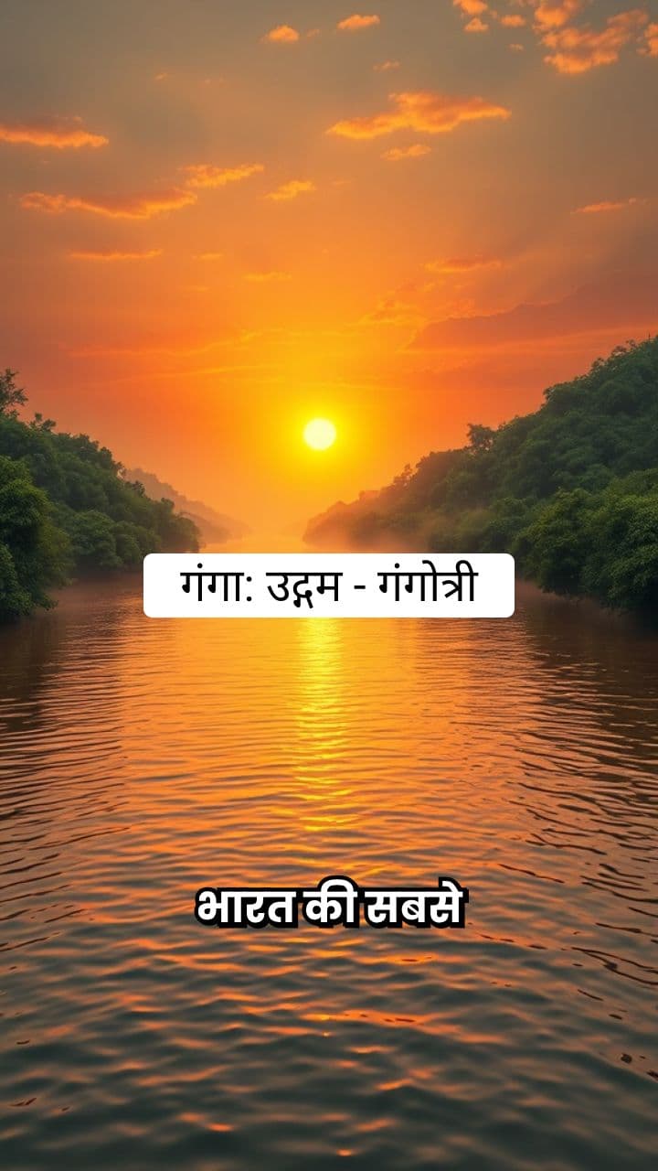 भारत की प्रमुख नदियाँ