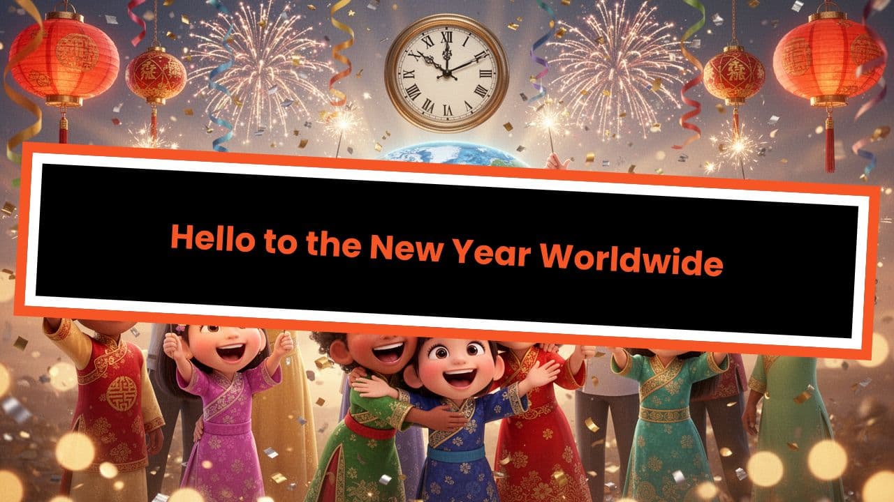 Hello to the New Year (From Around the World)