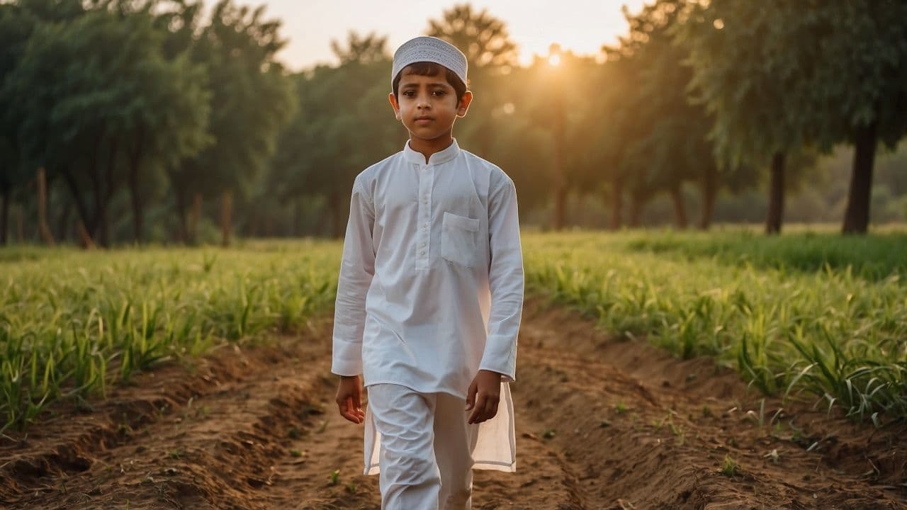 Spiritual Beauty in Golden Fields