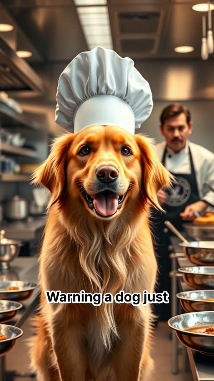 Chef Dog Outshines Human Cooks