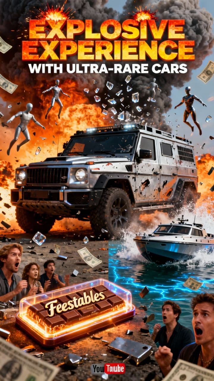 Explosive Experience with Ultra-Rare Cars