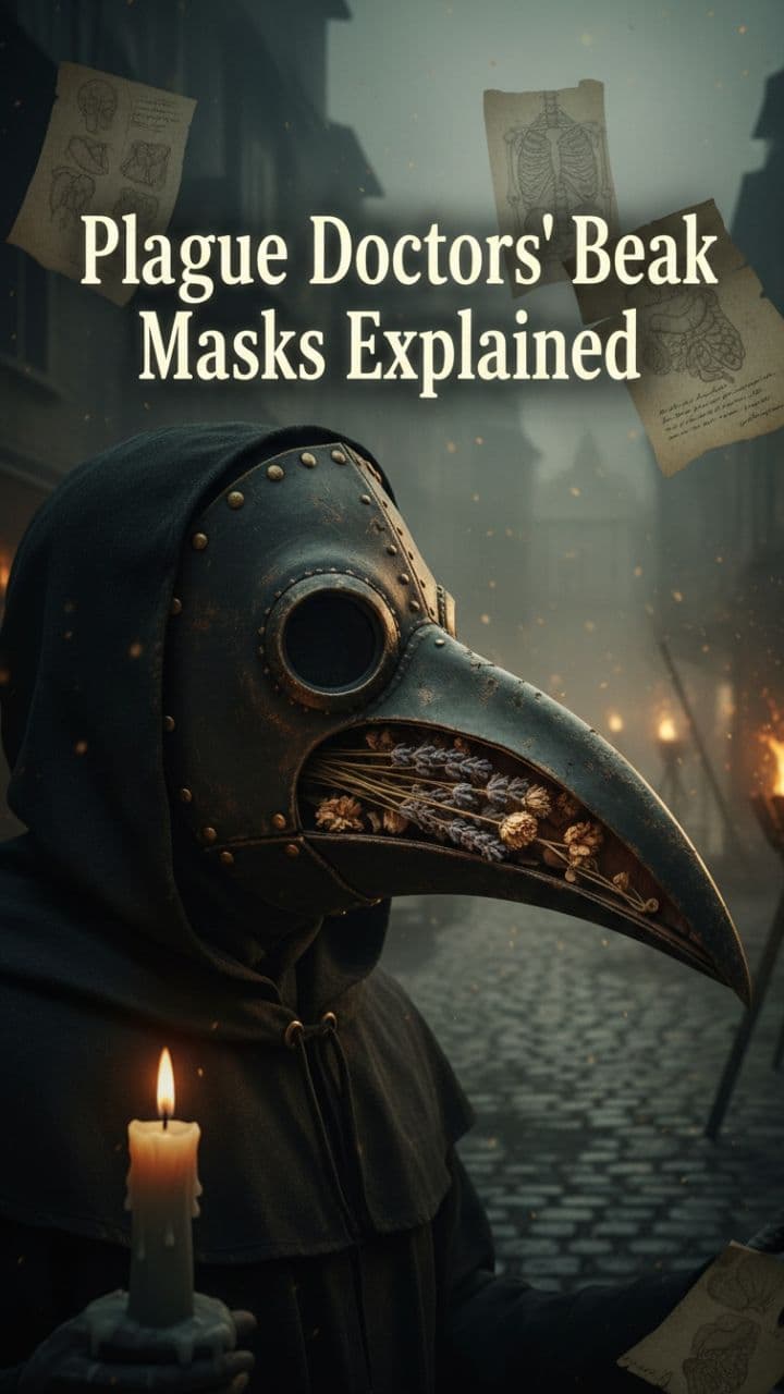 Plague Doctors’ Beak Masks Explained