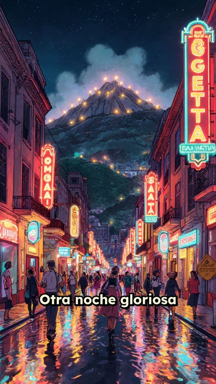 Noche de perros y locuras en Bogotá