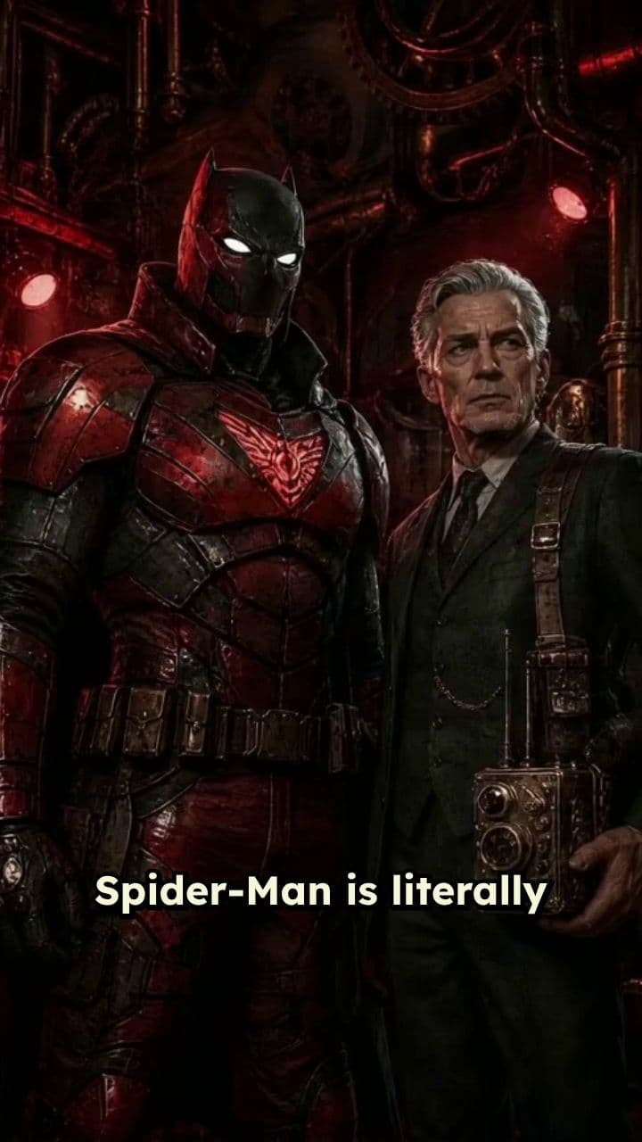 Spider-Man Becomes Batman