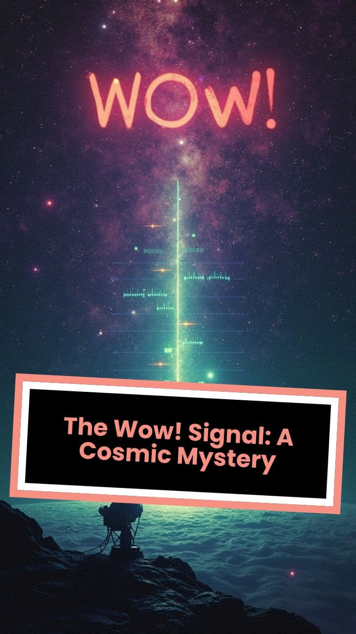 The Wow! Signal: A Cosmic Mystery