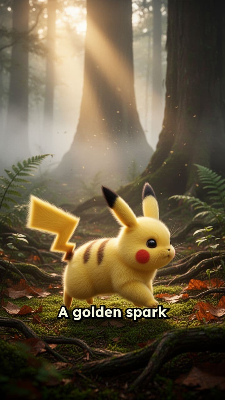 Realistic Pikachu Wildlife Documentary