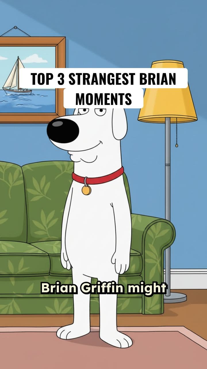 Top 3 Strangest Brian Griffin Moments